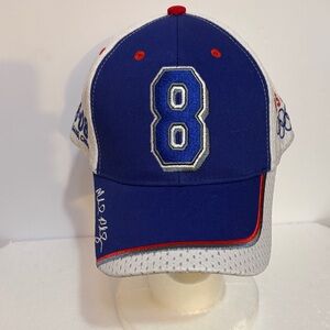 Michael Phelps 08 Beijing Olympics Blue and White hat fitted os NWOT USA